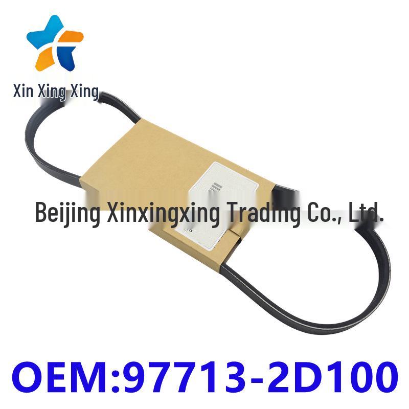 977132D100 4PK855 A/C Belt for Hyundai Kia Vehicles - Automotive Parts