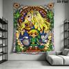Legend Zelda 25Th Anniversary Tapestry Background Cloth Wallmounted Wall Covering Decoration Work Of Art Background Cloth