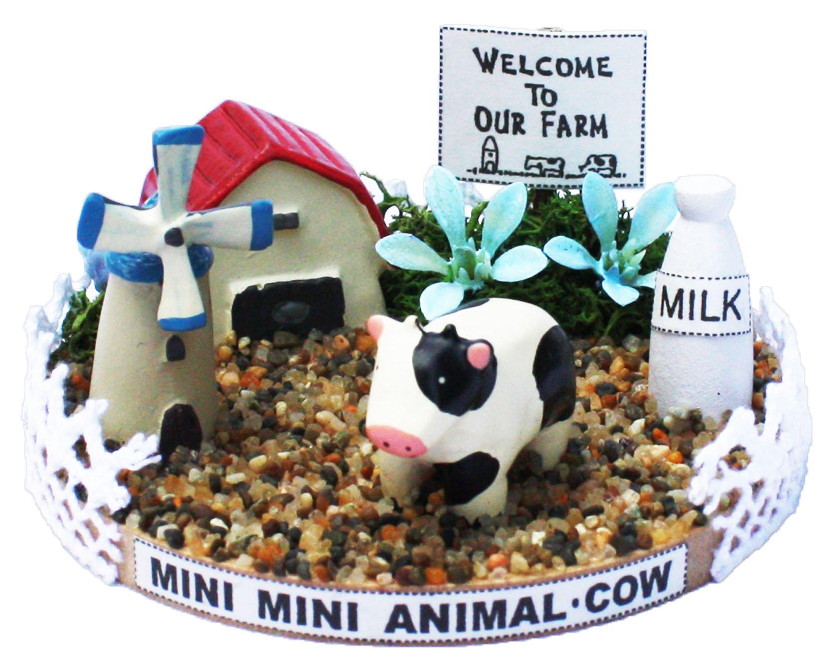 

Billy Handmade Dollhouse Kit Mini Animal Kit Cow 3124