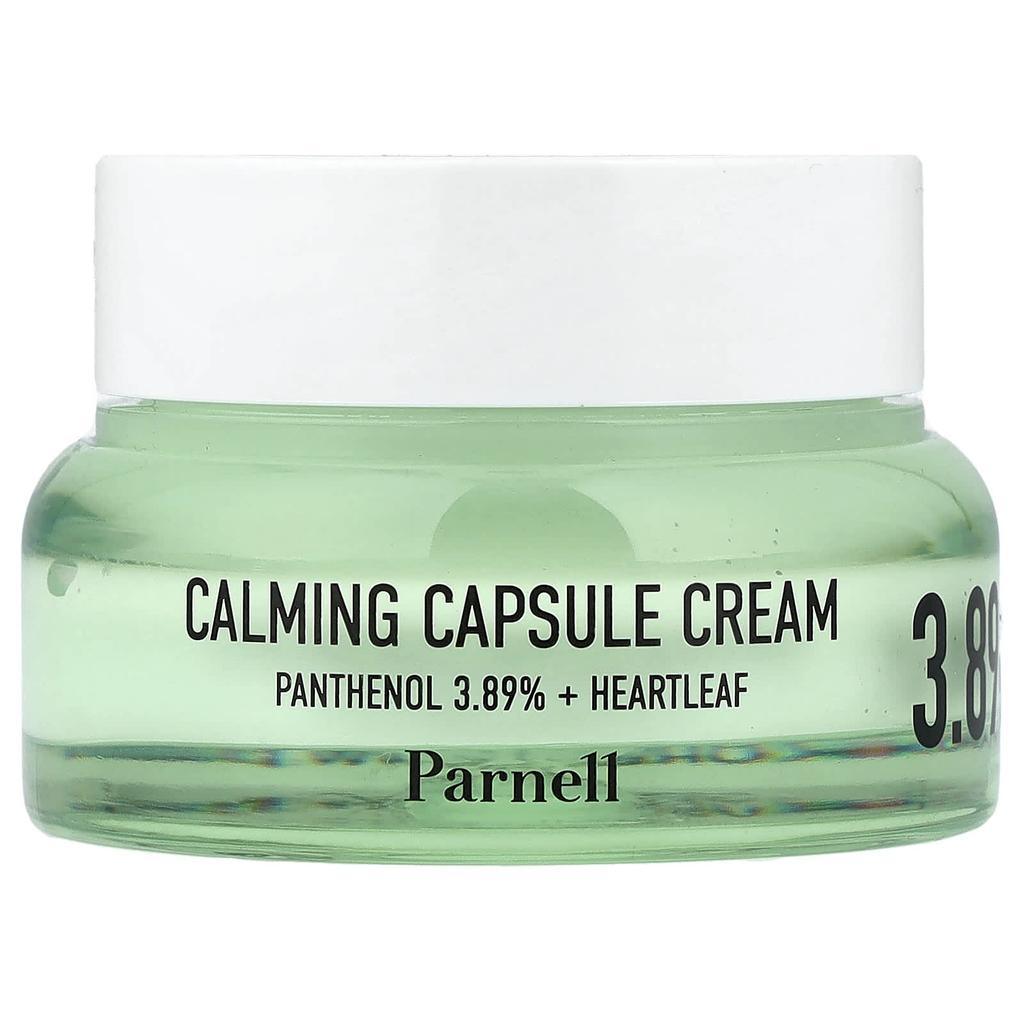 Parnell Panthenol 3.89 Heart Leaf Calming Capsule Cream, 50ml (1.69 Fl Oz)