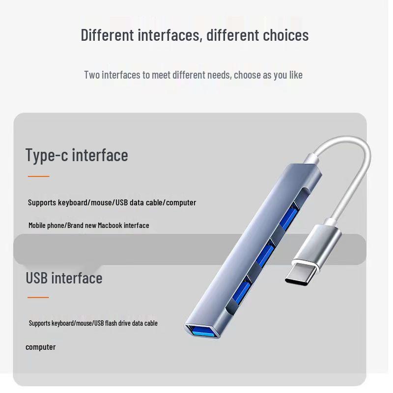 USB 3.0 Multi-Port Typ-C Adapter Hub für Laptops