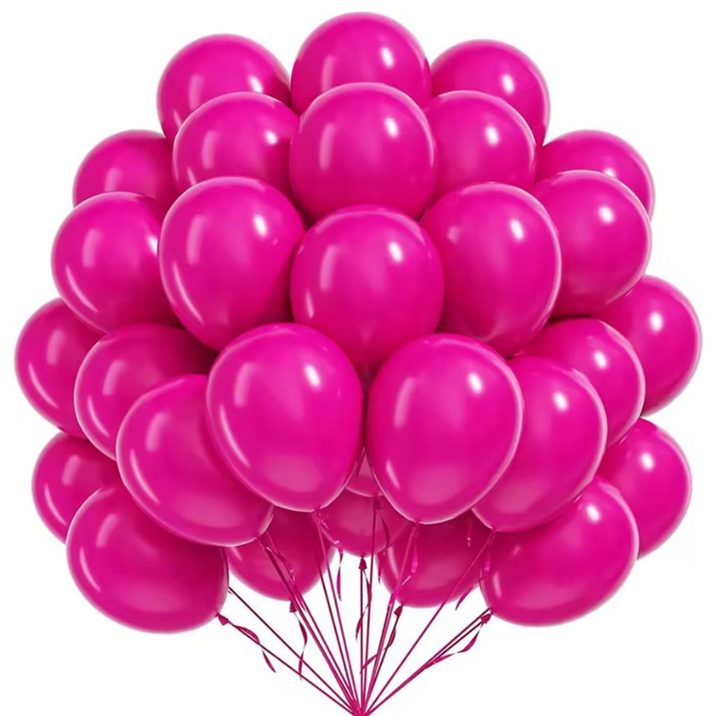 10/12 inch 10/20/30/50pcs multi-color balloon set, suitable for weddings, birthdays, themed parties, family gatherings