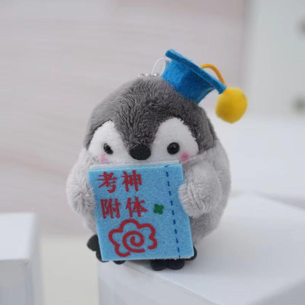 Cute Cartoon Penguin Keychain Soft Plush Creative Pendant Plush Doll Soft Keychain  Gifts for Girls