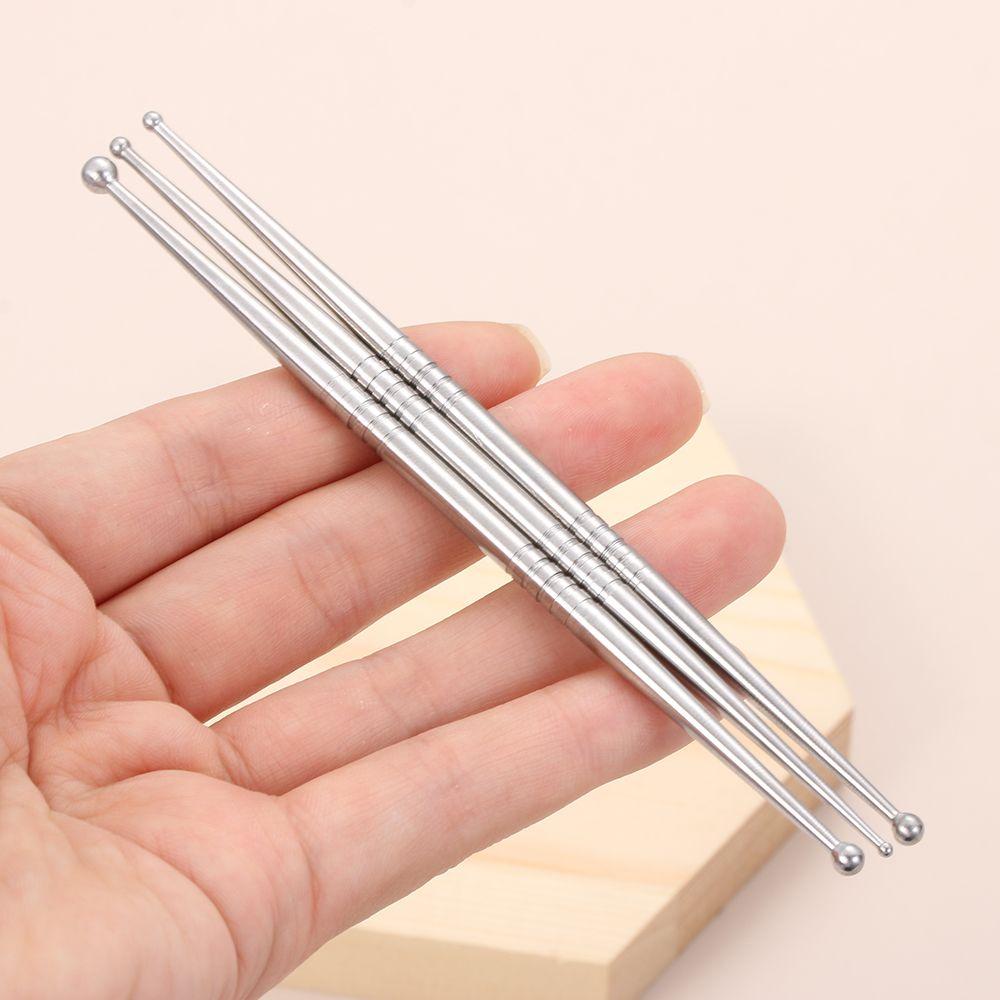 Model Linie Haine Oțel Inoxidabil Sculptură Argilă Tijă Cap Dublu Ac Sculptură Instrument Ceramică