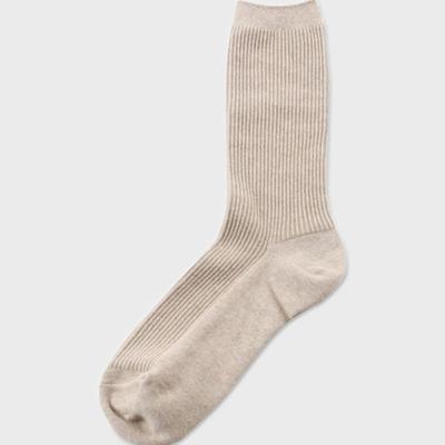 CHAUSSETTES LA LANGUE Chaussettes de gardien douces (Beige clair)