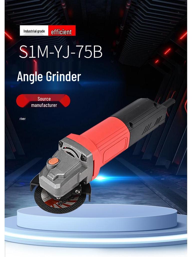 Angle Grinder: Durable Multi-Purpose Electric Tool for Metal Cutting & Polishing