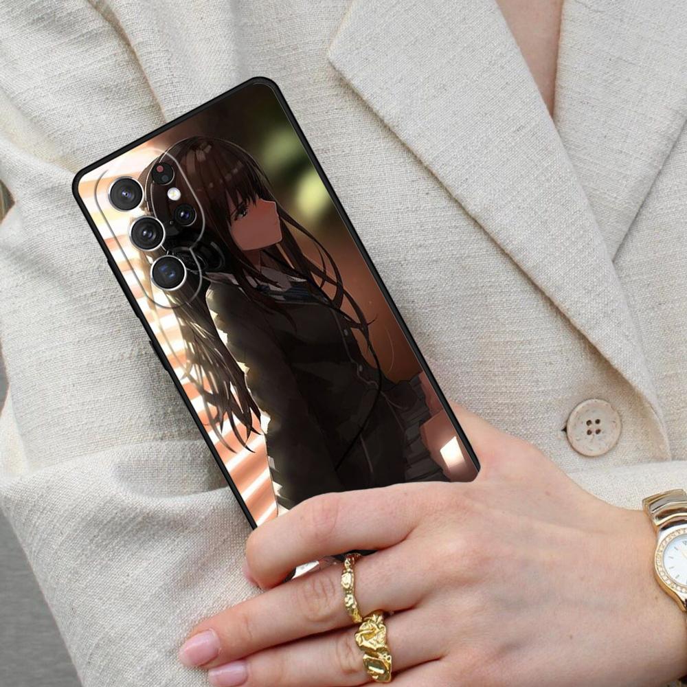 Sad Japanese Girl Cell Phone Case for Samsung Galaxy S26 Ultra S25 S24 S23 S22 S21 S20 Note10 Cover