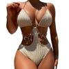 Women's European-American Fashion Sexy One-Piece Bikini Swimsuit