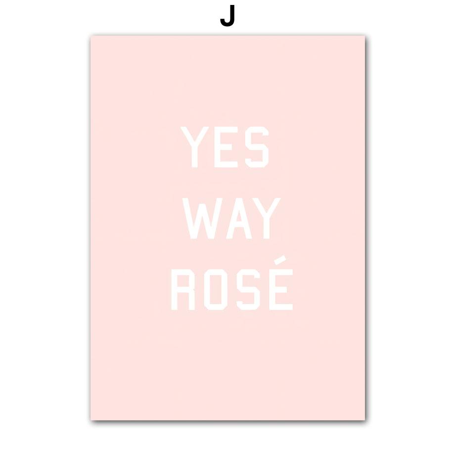 Pink Lily Rose Peony Girl Flowers Wall Art Canvas Painting Nordic Posters and Prints Pictures for Living Room Bedroom Home Decor