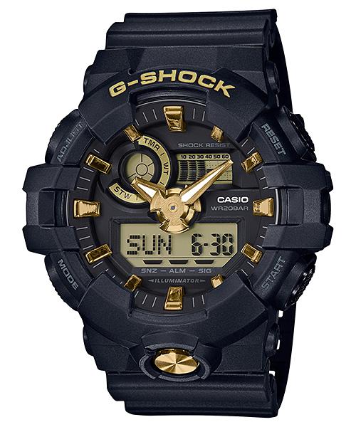 

Casio G-SHOCK Men s Resin 200M Water Resistant Analog Shock Resistant Quartz Watch GA-710B-1A9 чёрный