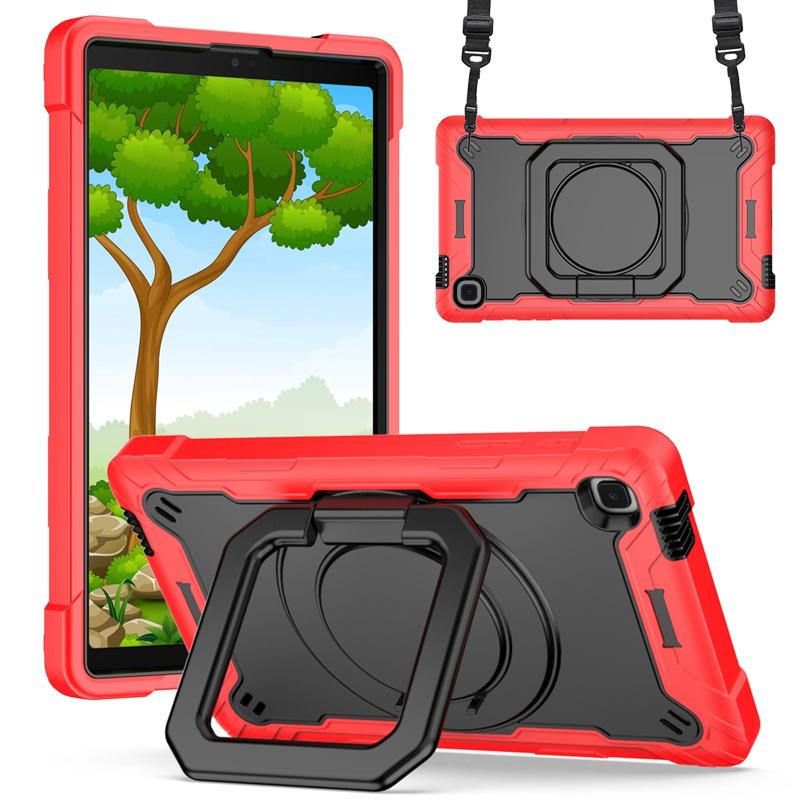 Tablet Cases Case For Samsung T220 T225 8.7 Inch Hand Ring Stand Kids Cover For Samsung Galaxy Tab A7 Lite 8.7 2021 Sm-t220 Sm-t225 Fundas