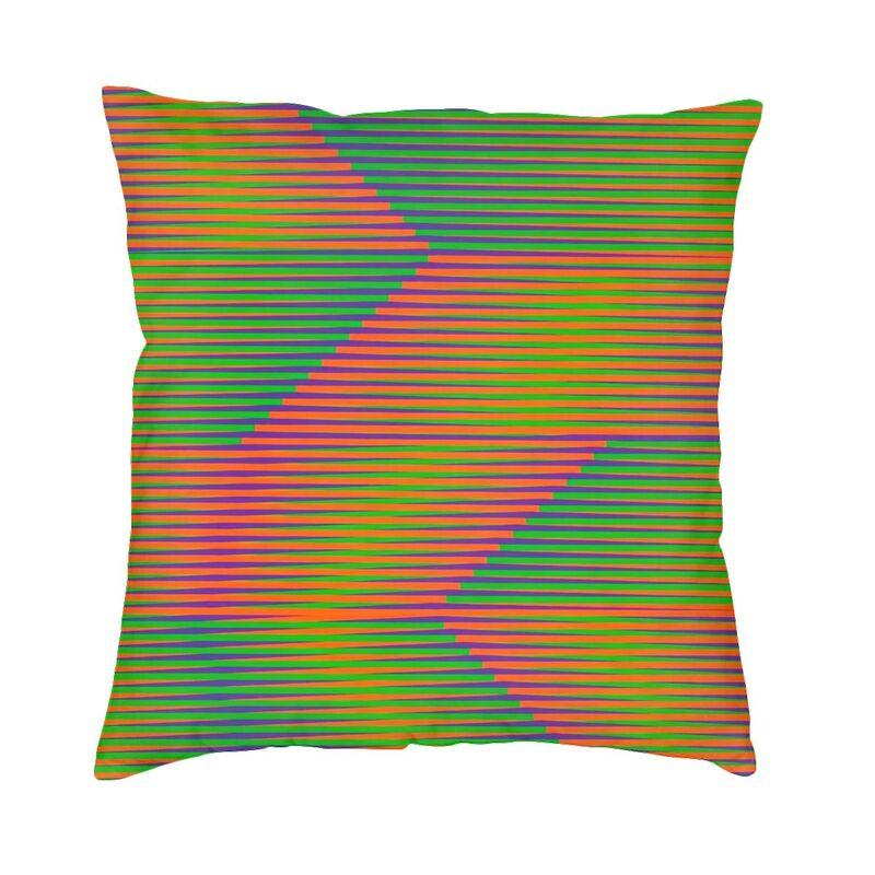 Carlos Cruz Diez Permutation Square Pillow Cover Decoration Cushion Cover Throw Pillow for Sofa Doublesided Printing 30x30cm 12x12in