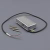 FLEOR Alnico5 Guitar Humbucker Pickup, 4-Wire 7-8K Gold Neck Pickup, Chrome Fit, LP Style, Guitar Pickup Parts