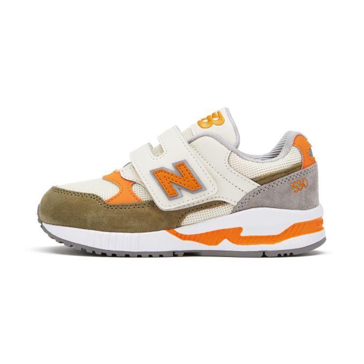 New Balance NB 530 Comfortable Casual Low-Top Running Shoes Kids sneaker Beige Orange KV530SNP
