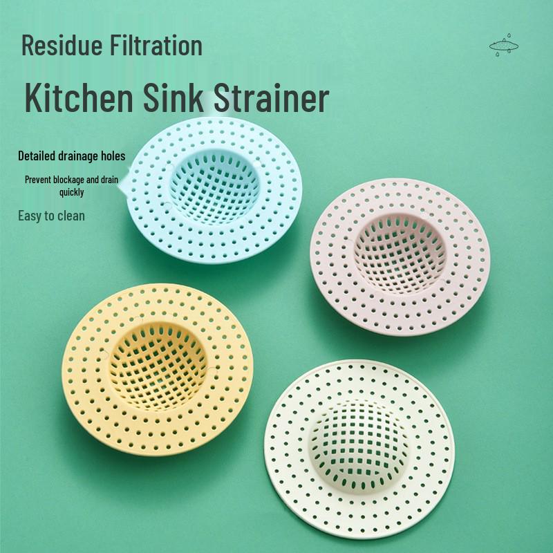 Kitchen & Bathroom Anti-Clog Drain Filter Net