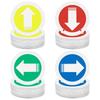 24 Pcs Trail Markers Reflective Trail Signs Many Colors For Hunting Hiking Camping Walking Outdoor