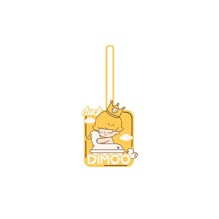 New POP MART DIMOO Pet Vacation Collection Luggage Tag Trend Based Products PPMT-2309-0072