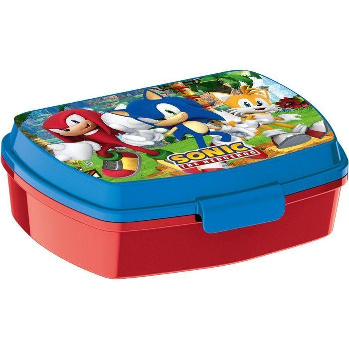 Matboks - Sonic - Rektangulær - Blå - 17x13x6 cm - Tåler oppvaskmaskin