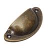 3X Antique Retro Kitchen Cupboard Door Cabinet Knob Drawer Shell Pull Handle