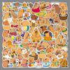 100 Cute Capybara Epoxy Stickers - Waterproof Cartoon Animal Decorations for Journals, Luggage, and Phone Cases