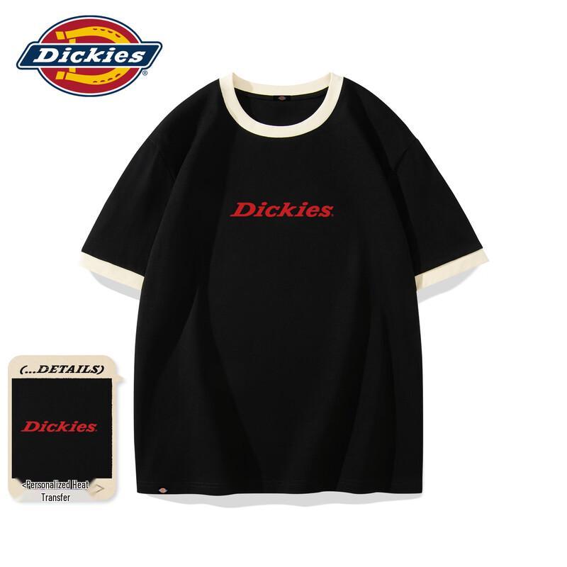 

Унисекс оверсайз футболка с коротким рукавом и принтом букв Dickies 4XL