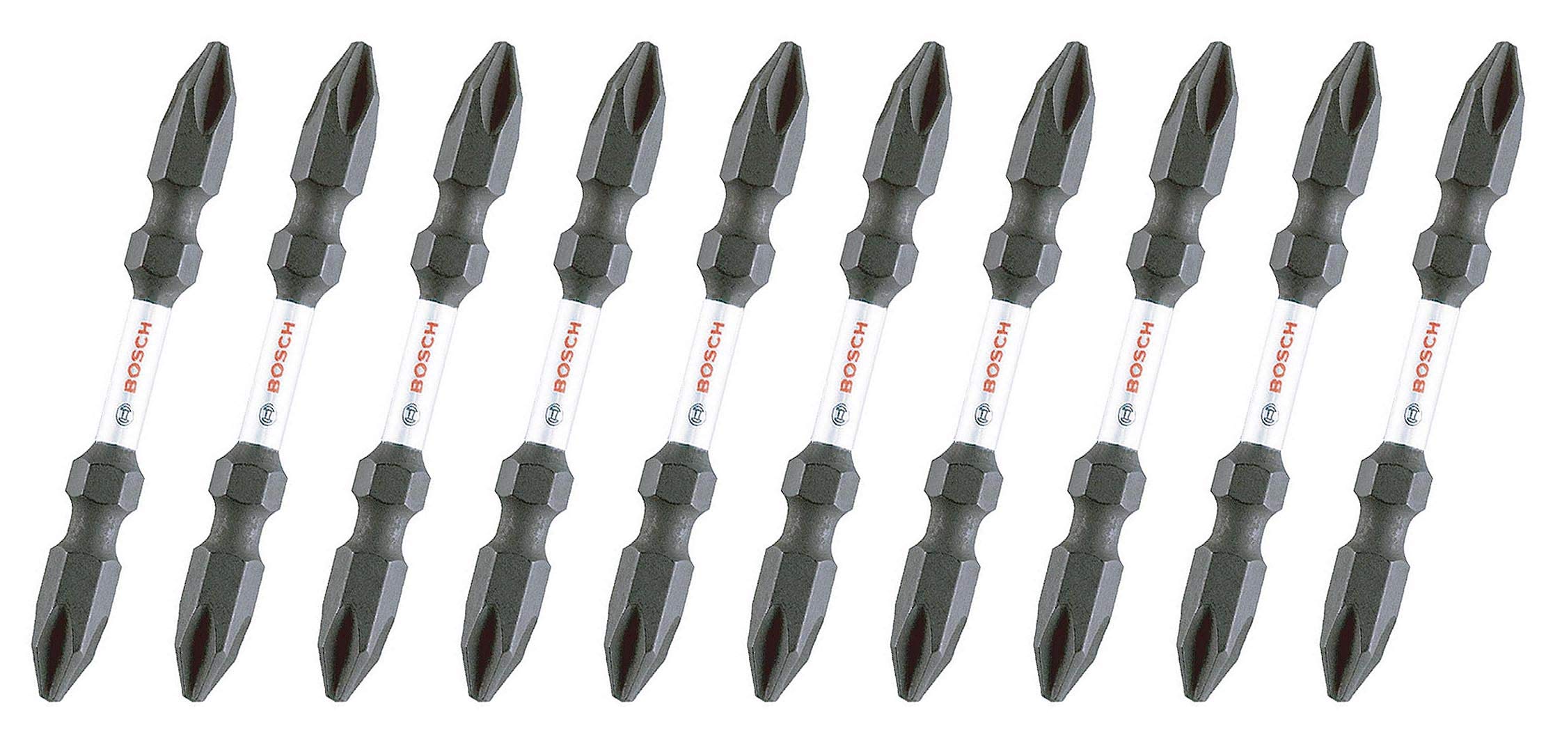 

Bosch Screwdriver 65mm of Wide Double-Ended Bits, (Pack 10), 2608522405, 6.5cm