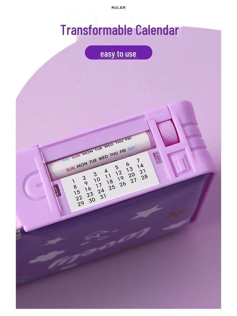 Multifunctional Cartoon Astronaut Pencil Box - Large Capacity, Double Layer Stationery for Elementary Students, Boys & Girls.