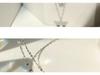 S925 Silver Double Layer Butterfly Necklace – Elegant European & American Design