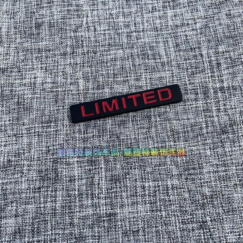 Suitable for Metal LIMITED Modified Car Logo Sticker Limited Edition Car Body Decoration Label Side Label Tail Label