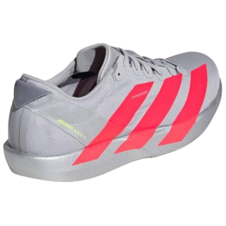New Adidas Adizero Adios 9 Anti Slip Wear Resistant Low Top Running Shoes Men's Gray IH5746