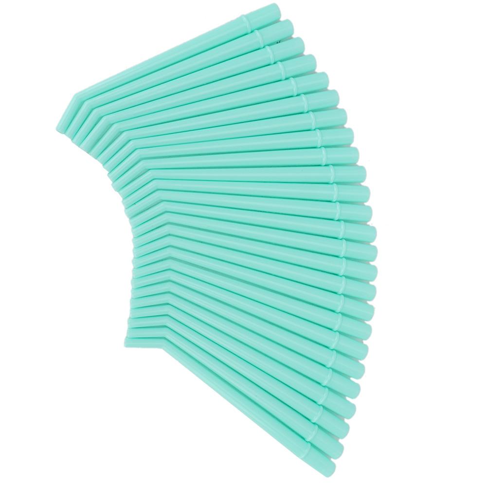 25 Stück Dental Chirurgie-Absaugspitzen Einweg Speichelabsaugschlauch Set (Grün Groß)