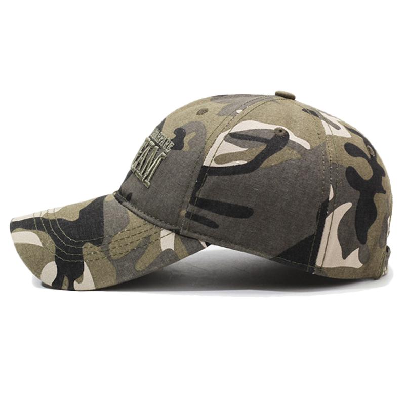 Spring Summer Baseball Cap Men's Sun Hat Camouflage Cap Outdoor Sun Hat Training Cap