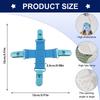 Sheet Tangler Fitted Sheet Corner Clips With Four Clips For Laundry Keep Sheets From Twisting In Washer Laundry Blanket Clips