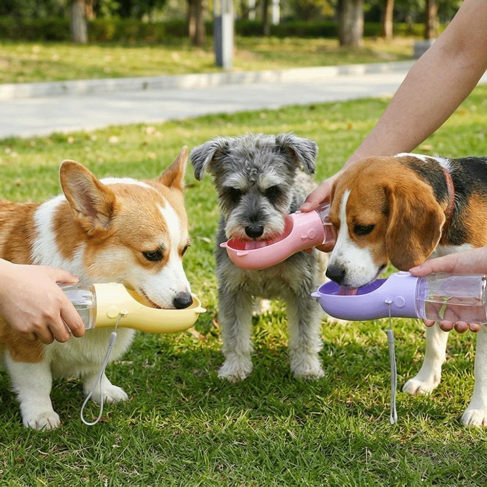 Dishwasher Safe Pet Water Bottle Leak Proof Portable Pet Drinker Outdoor Pet Waterer Travel