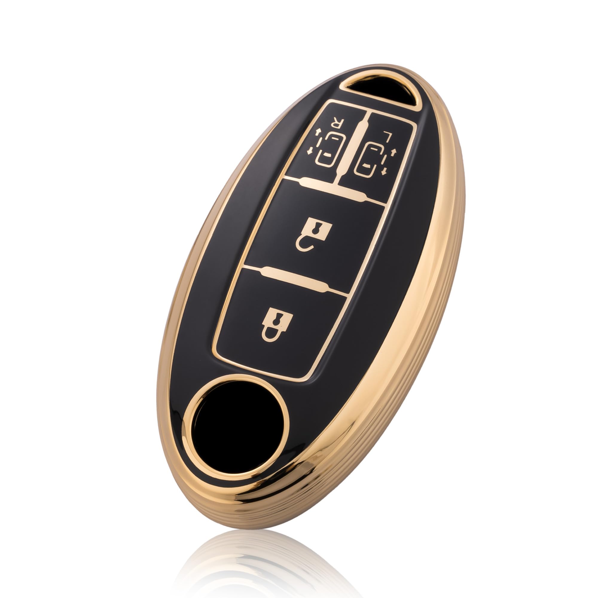 

Serena Key Case Key Holder C27 C26 Note Aura e13 Note e12 t32 t31 March Skyline Cube Days Elgrand Diana Tiida Leaf Smart Key Cover Stylish Black