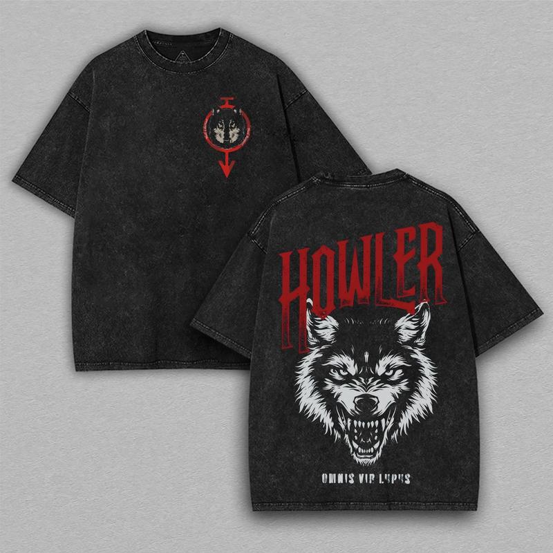 Redredortversizedrihithlsingapeshoaiasherw Straight Cylinder Neck M серый