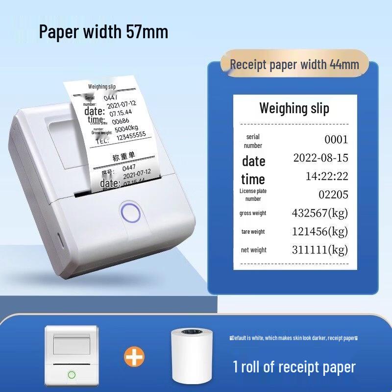 Portable Bluetooth Thermal Label Printer