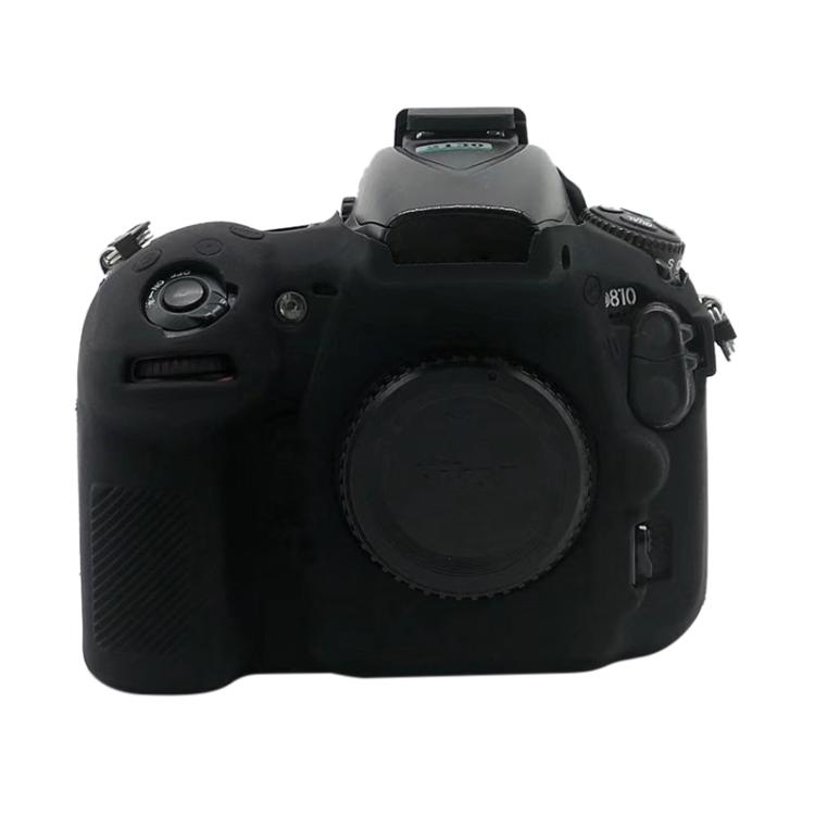 Soft Silicone Protective Case for Nikon D810 чёрный