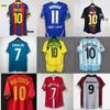 Popular Retro Jerseys Messi AC Ronaldo Zidane Maldini Carlo Sneijder National Team Jersey