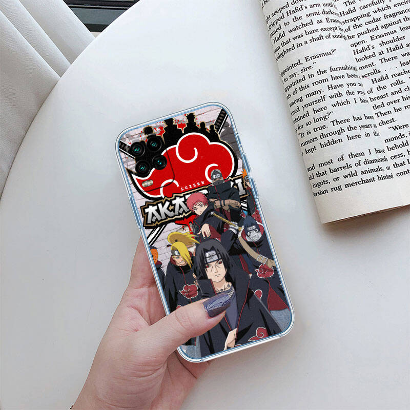 MH12 Anime Naruto Phone Case for Motorola Edge 20 30 S30 40 50 Fusion Lite Plus Pro Neo Ultra One Power Action Macro Hyper Vision Zoom