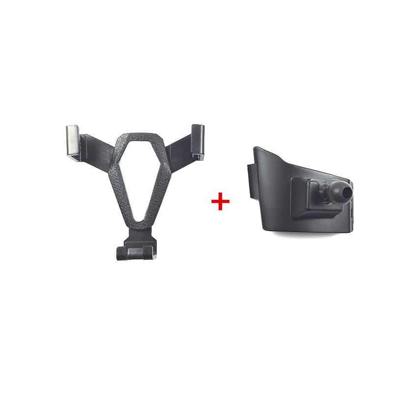 1Lot Plastic material For 2012-2021 Nissan Patrol Y62 Gravity Linkage Special Car Moblie Phone Holder Mount Support Bracket