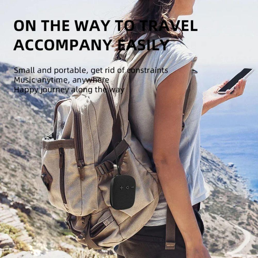 Built-in Mic Wireless Speaker Shockproof Outdoor Speaker New Bike Speaker Outdoor Activities