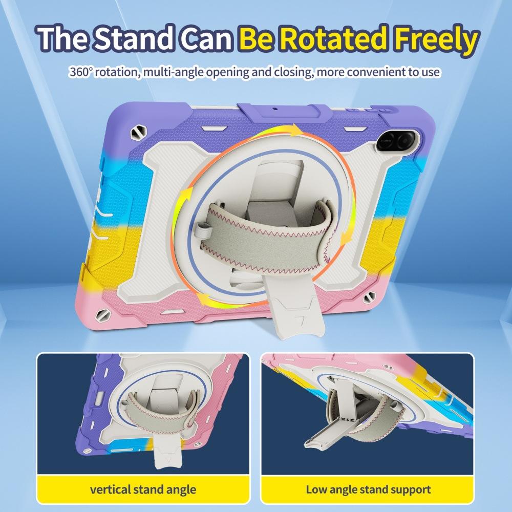 Suitable for HONOR10 Honor 9X8A tablet protective case X9proX9AX8PRO hand strap 360-degree rotating stand