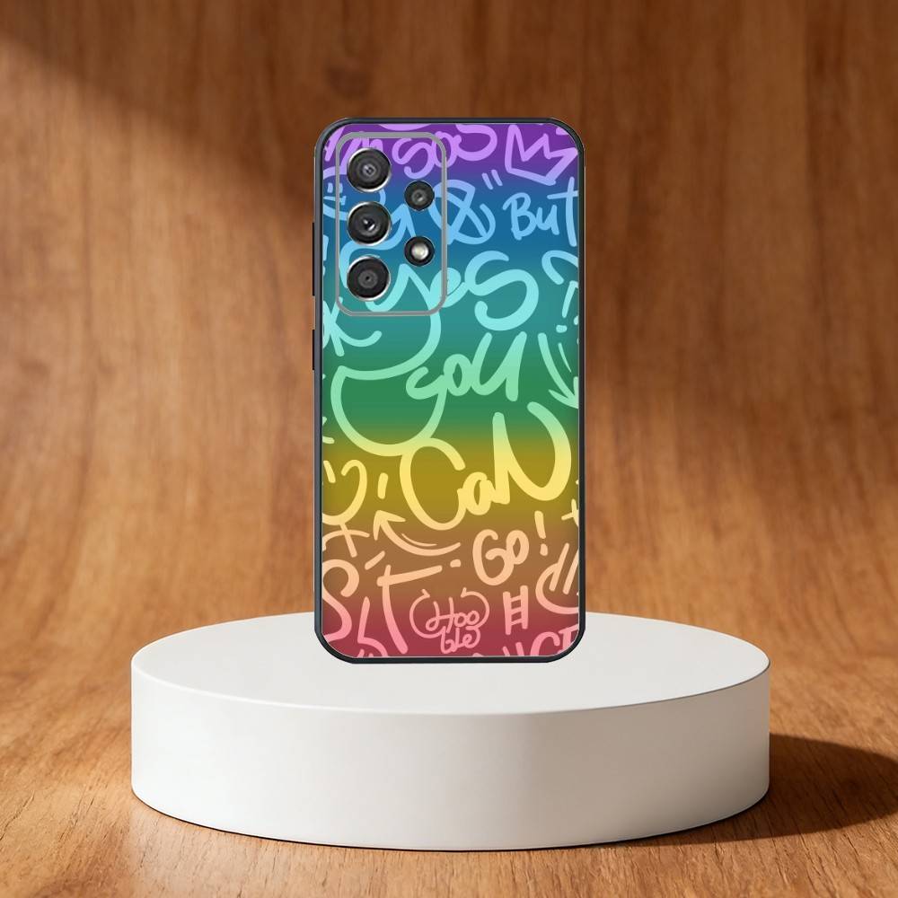 

Abstract art line doodles Phone Case For Samsung S25,S24,S21,S22,S23,S30,Ultra,S20,Plus,Fe,Note,10,9,5G Black Cover Samsung S21plus