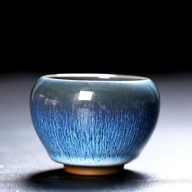 Japanese Style Kiln Change Ceramic Teacup Creative Household Kung Fu Retro Water Mugs Drinkware Tableware Teaware Cup 180ML