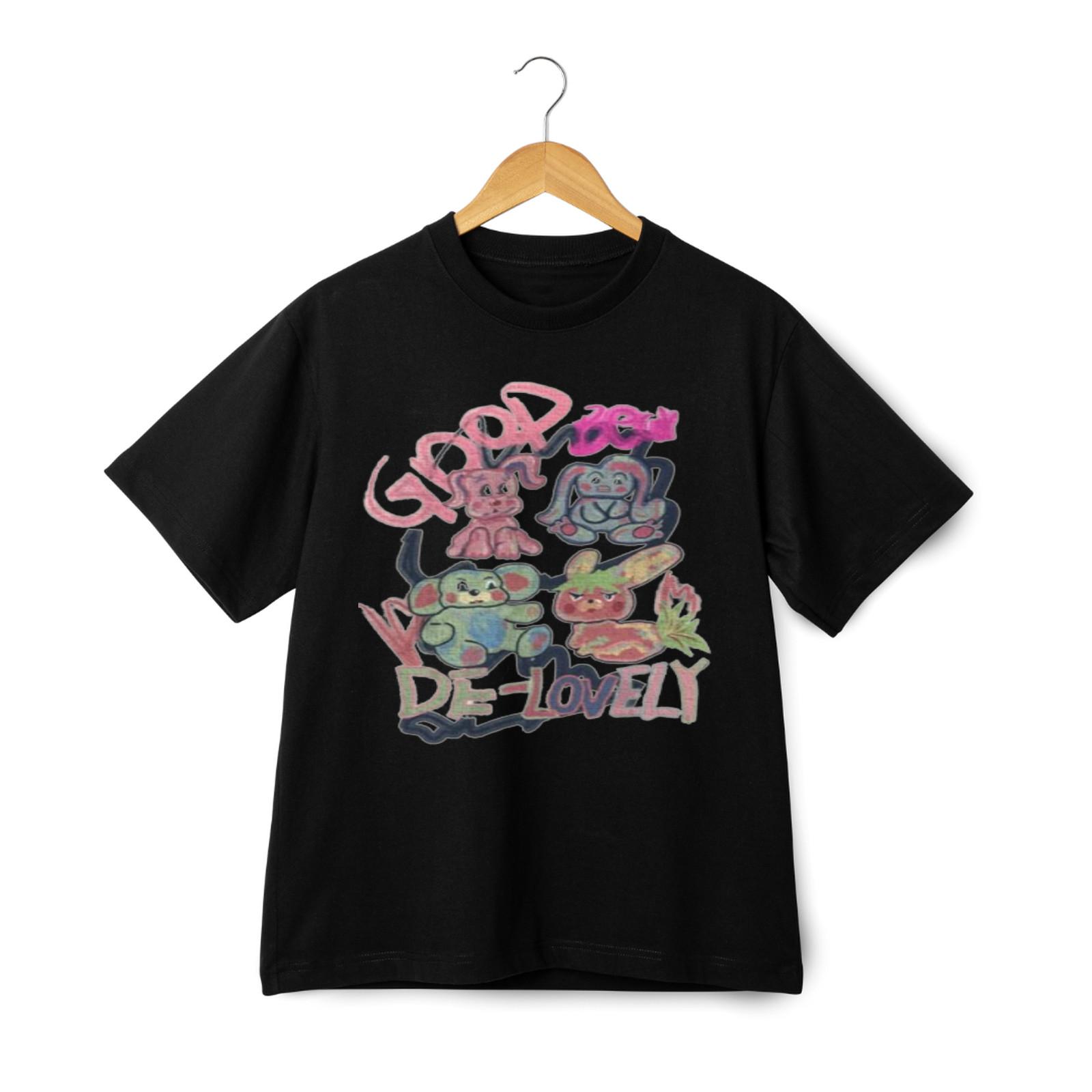 Good De - Lovely Animal Graphic Unisex Tee 3XL