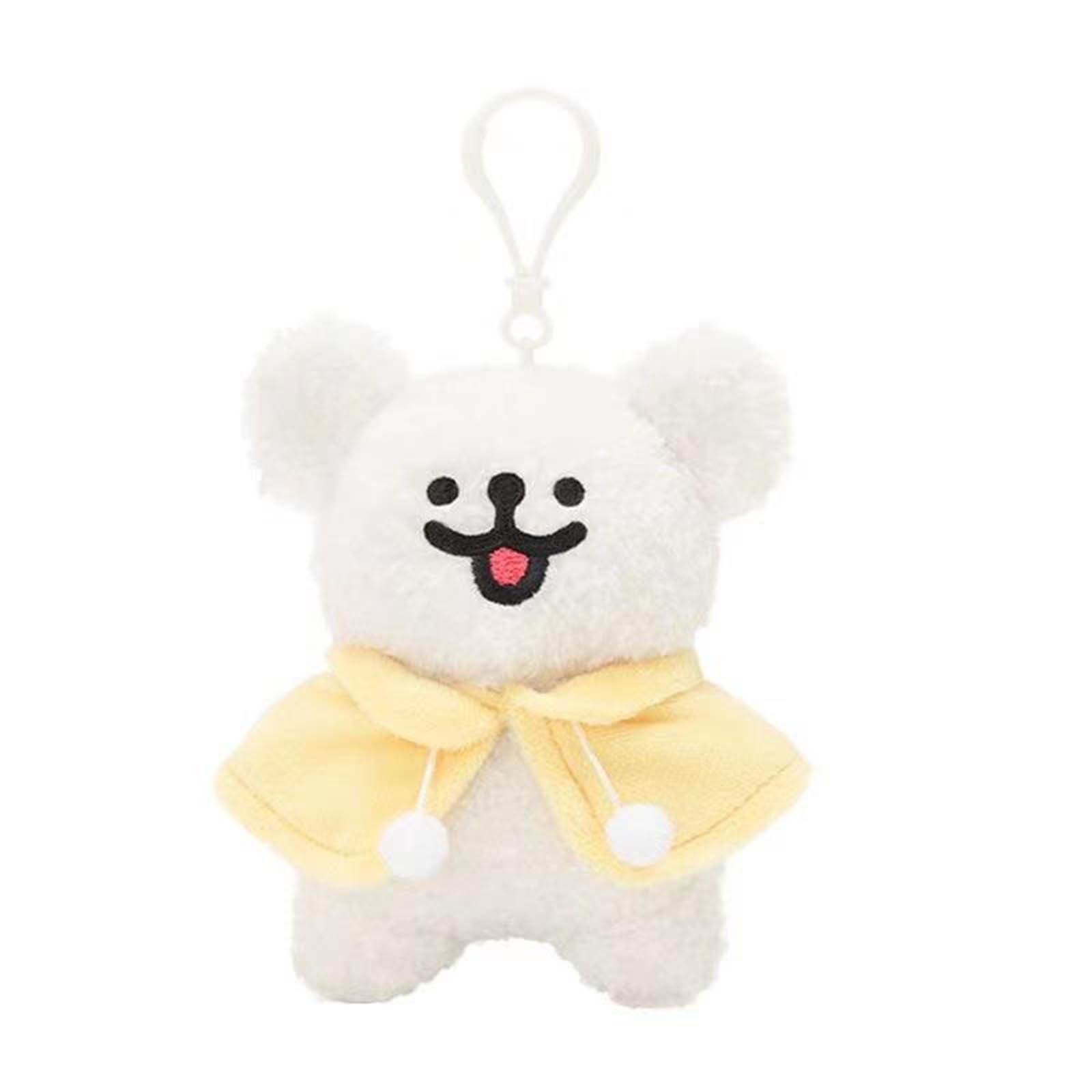 

Cute Plush Dog Keychain Car Keyring Party Gift Stuffed Animal Puppy Key Chain Bag Pendant Ornament for Women Girl Teens