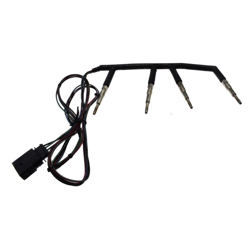 Replacement Accessories Crude Oil 4 Wire Diesels Glow Plug Harness Waterproof for 038971220C 904-090 Easy Installation