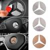 Cftxga1 2025 Hot Car Steering Wheel Emblem Sticker Diamond Accessories For Mercedes Benz AMG W205 W211 W212 W213 X253 W166 W167 W117 W24
