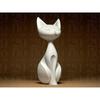 11cm Elegant Cat Figurine Model Cat Ornament Desktop Decoration Creative Gift